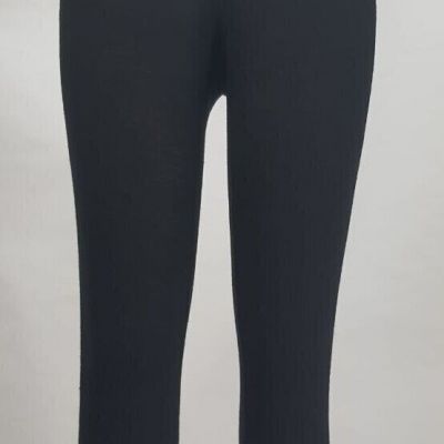 GapBody Women's Maternity Soft Mid Rise Stretchy Black Leggings Size XS Used