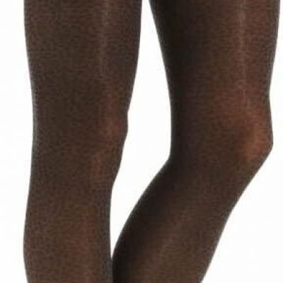 Hanes Womens Animal Tight, High Rise Eiffel black Small H4