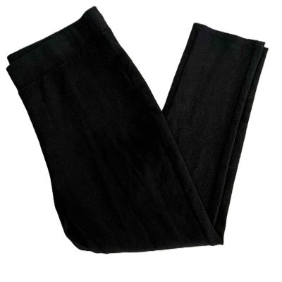 Maze Collection Black High Waisted Chevron Leggings Dress Pants Womens Size 2X