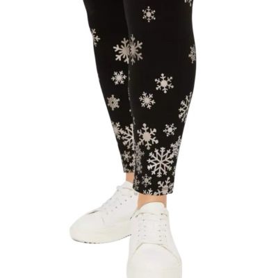 TORRID Snowflake Print Full Length Signature Leggings NWT Size 2X