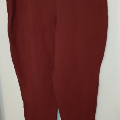 NEW Torrid Sz 2X 18/20 Brown Leggings Premium Spandex Cotton Stretch Pants