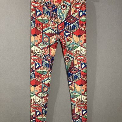 Aloha From Deer Leggings Pandoras Box Size XL Street Wear Leggings