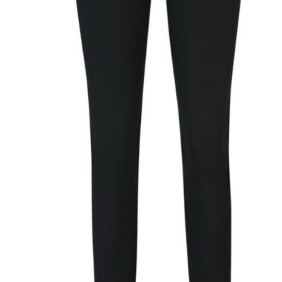 NAOMI X BOSS LEGGINGS IN STRETCH JERSEY WITH ZIP HEMS black size 0