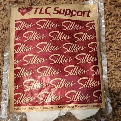 VINTAGE SILKIES  TLC SUPPORT PANTY HOSE - 020204 - MEDIUM WHITE