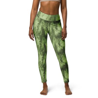 Yoga Leggings Unique Fashion | Polyester  Spandex