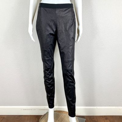 EILEEN FISHER Lamb Leather Tencel Pant Leggings - Size XS Extra Small - NTSF