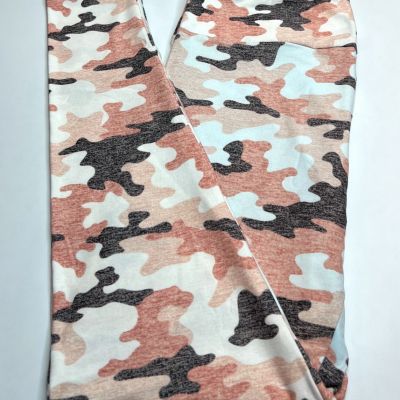 NEW LuLaRoe TC Leggings PEACH PINK BROWN Army Spot Military SEXY CAMO Camouflage