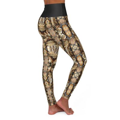 High Waisted Yoga Leggings – NeatBids Custom Design 19