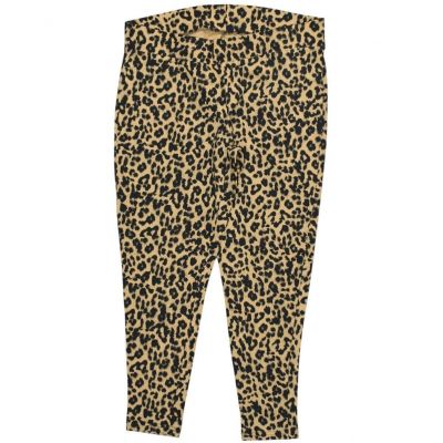 Torrid Women's Plus Size 2 Brown Cheetah Skinny Leggings Cotton Blend Pull On