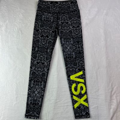 Victoria's Secret VSX SportLeggings Size Small Black/Gray Workout Active