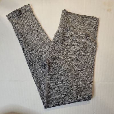 Forever 21 Activewear Yoga Workout Pants, Blk Heather Size MEDIUM