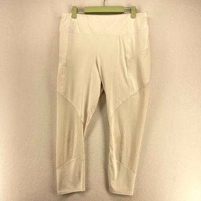 Athleta White Workout Pants Women Leggings Size LT