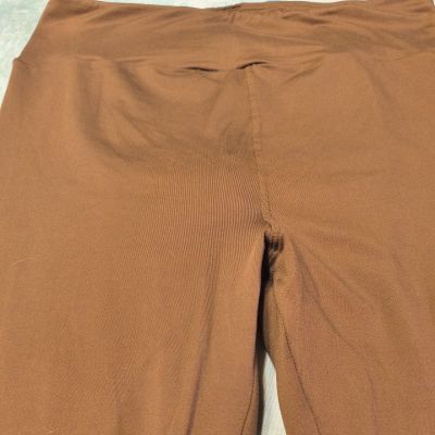 Lularoe TC leggings Solid color Brown tall curvy