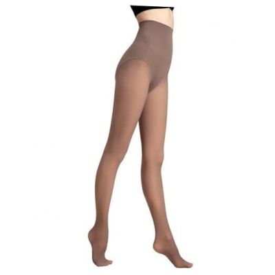 Semi-opaque Tights, 100/680/1200D Soft Dacron Regular Small-Large Coffee-280d