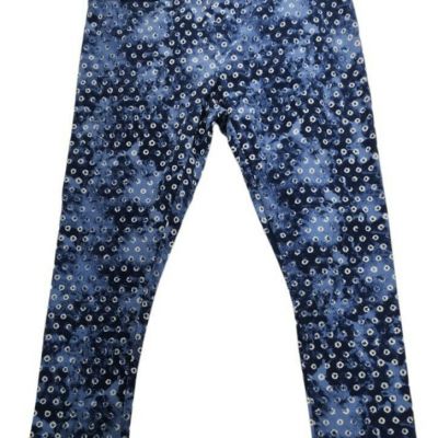 Style & Co Women's Casual Capri Leggings Blue Socket SZ PP       P284