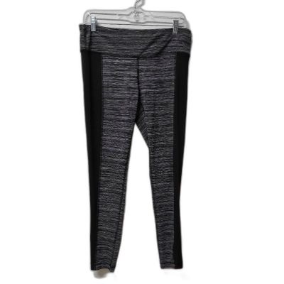 90 Degree by Reflex Women's Leggings Stretch Activewear Black Grey Large