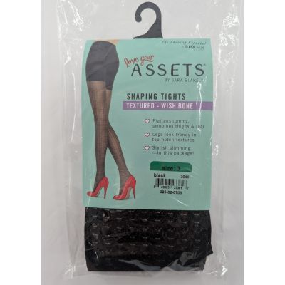 Spanx Assets Shaping Textured Tights Size 3