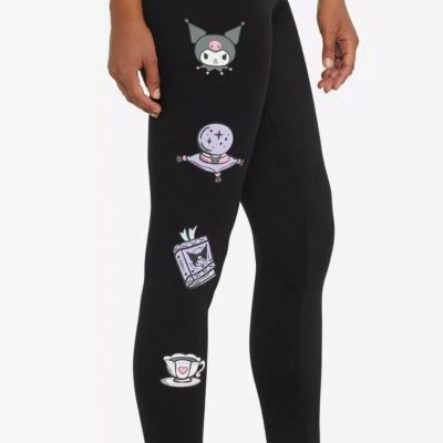 Sanrio Kuromi Fortune Teller Leggings NWOT