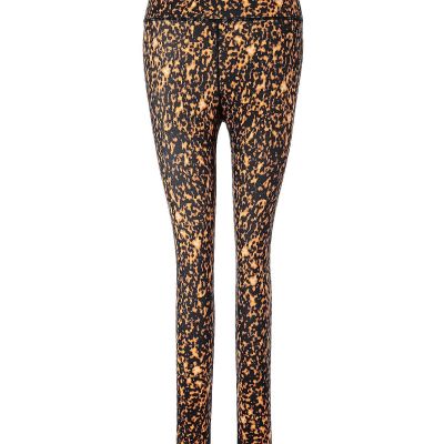 WeWoreWhat Women Gold Leggings M