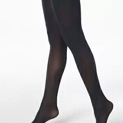 Womens Tights Matte Opaque 40 Denier Navy Blue Size XS/S INC $14 - NWT