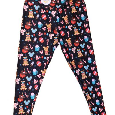 Charlies Project Size Tall & Curvy 16-22 NWT Disney Christmas Mickey leggings