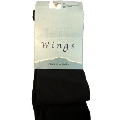 Wings Tights Opaque Non-Control Top Ink Blue Womens Tall 5’5”-6’0” 145-195 Lbs