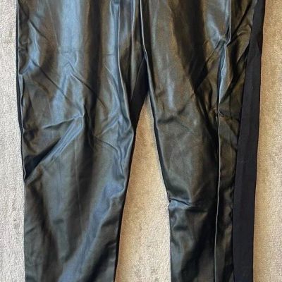 Athena Marie Shiny Vegan Leather Leggings Women’s PXL Goth Punk Rock