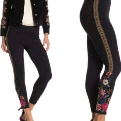 Johnny Was Katina Leggings Embroidered Floral Size 2X