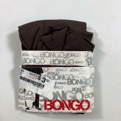 Womens Bongo Brown Fashion Tights Small NEW!