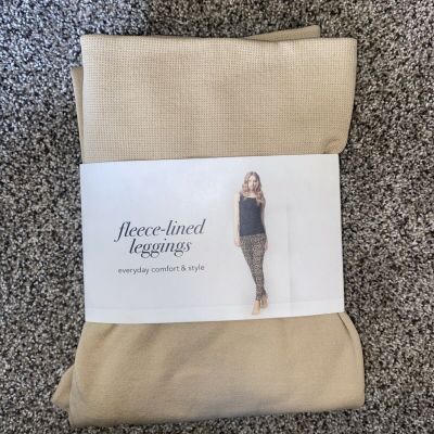 Fleece Lined Leggings *New* L/XL