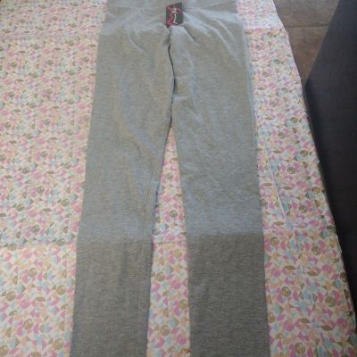 Women's Cute Leggings Heather Gray Miami Style Brand Size small NWT!