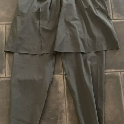 Spanx Booty Boost Legging Lined Skirt in Olive Size 2X Style # 50328R