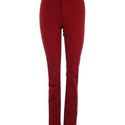 H&M Women Red Jeggings 25W