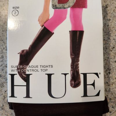 Hue Super Opaque Tights with Control Top Size 2 3 Different Colors