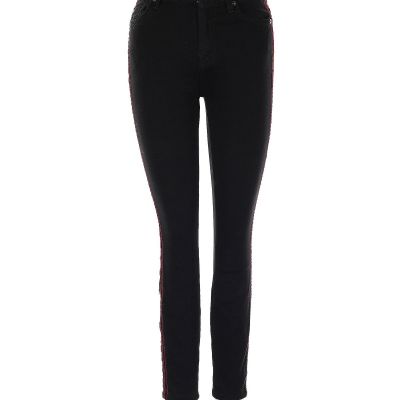 7 For All Mankind Women Black Jeggings 24W