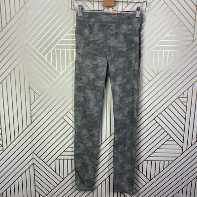 Spanx Stone Wash Camo Jean-Ish Ankle Leggings in Green Gray Size US XS