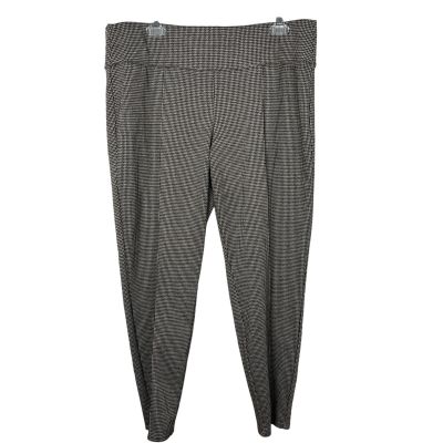 Nine West Legging Work Pants Houndstooth Stretchy Pants Slacks Trousers Hi rise