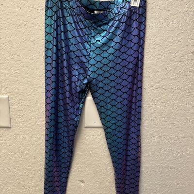 Spirit Halloween Women’s Medium Mermaid Leggings