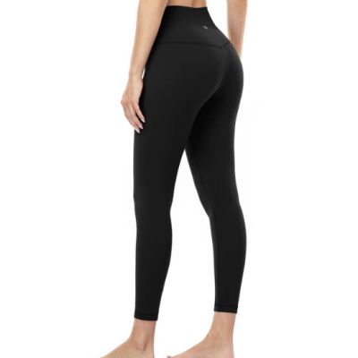 HeyNuts Pure&Plain 7/8 High Waisted Athletic Leggings 25'' black M(8/10)