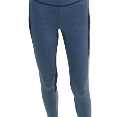 Outdoor Voices Womens High Rise Colorblock Ankle Leggings Blue Size Small