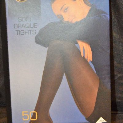 Levante Soft Opaque Tights Pantyhose Medium Density Natural Beige 50 Denier-M12