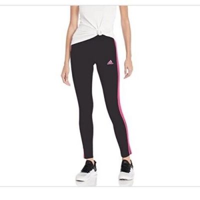 Adidas Women's Plus Size Loungewear Essentials 3-Stripes Leggings