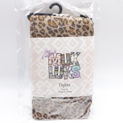 The Original Muk Luks Cheetah Print Tights Size A Small