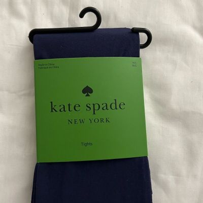 Kate Spade New York Navy Blue  Tights - Size M/L- Nylon Spandex