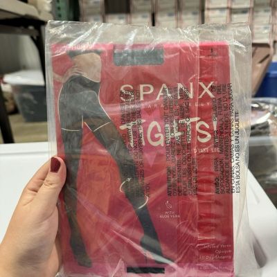 NWT SPANX Tights! Luxe Leg Very Black Size A