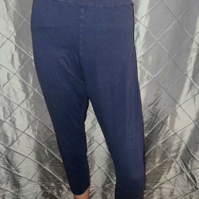 Time and Tru Plus Size Navy Blue Leggings Sz. 2XL *ER1