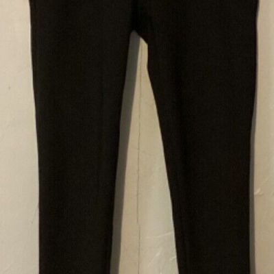 Ladies S/M Leggings Solid Black AZZ Fashion Wear