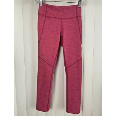 Outdoor Voices Leggings Size XS Warm Up Workout Crop Women Pink NWT