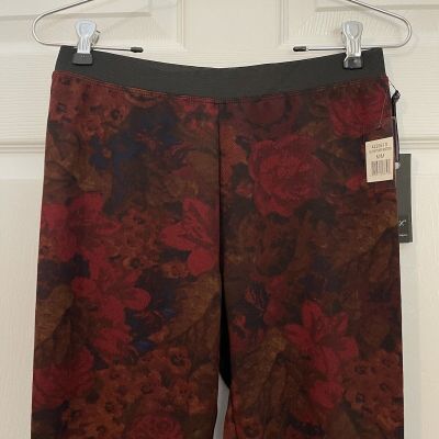 Dex Brand NWTags Womens M Floral Print Legging Pants Neiman Marcus