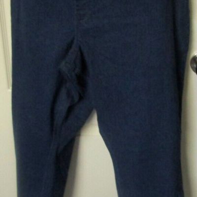 Hue Classic Smooth denim leggings Blackdigo wash Size X-Small Style U20622H